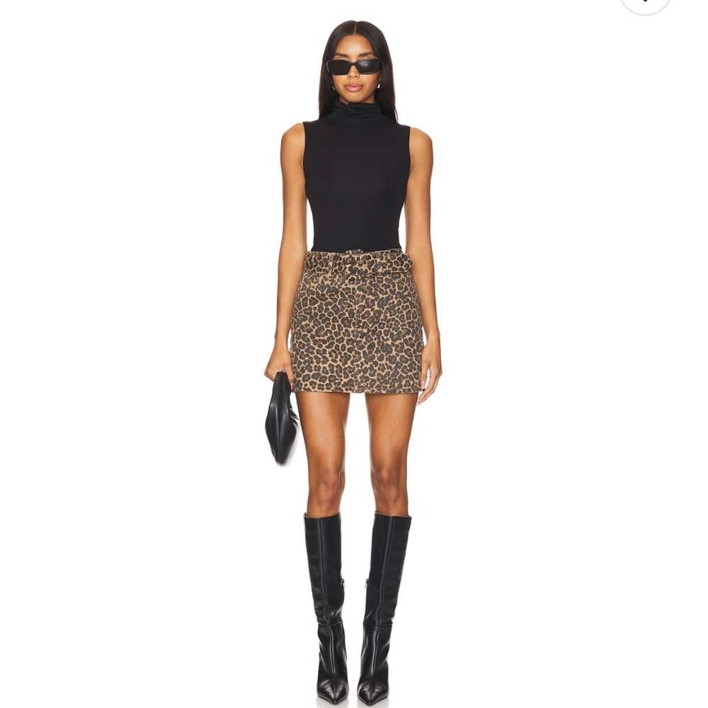 Show Me Your MuMu Animal Print Mini Skirt